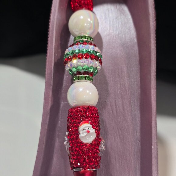 Pick-a-Pretty Holiday Pen by PenGwensPosh - Bling Bling + Ink Refill - Picture 5 of 7